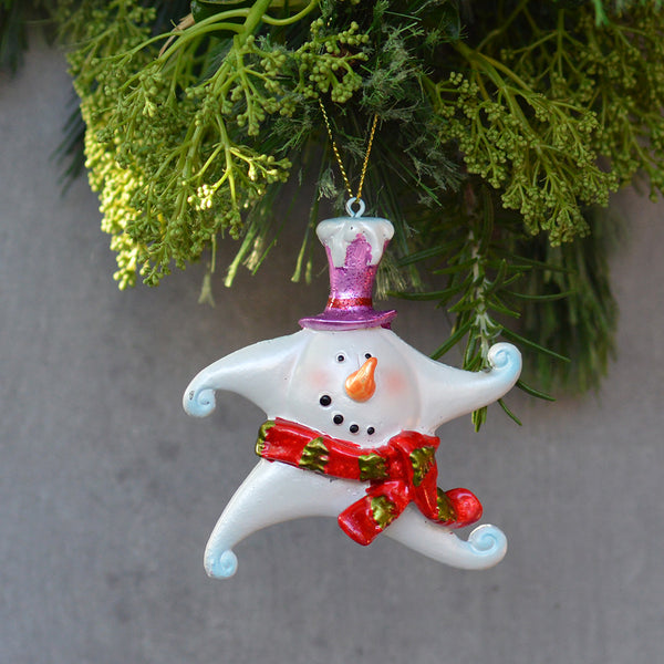 Star Snowman Christmas Decoration